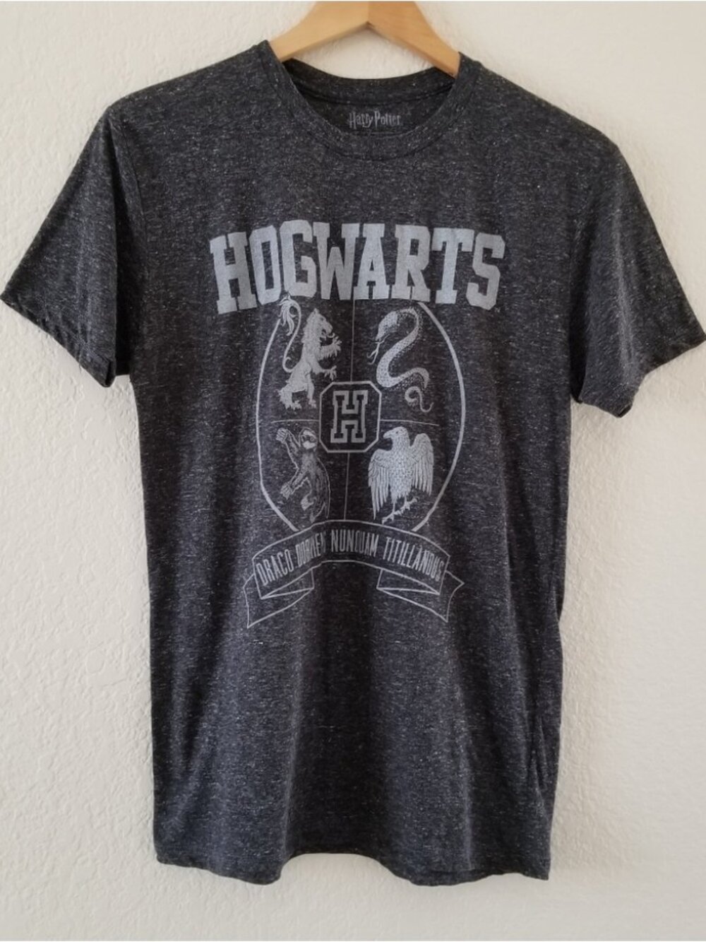 Charcoal Black Graphic T Shirt
